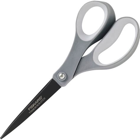 Fiskars Fsk1541301031 Non Stick Titanium Softgrip Scissors 2 Pack
