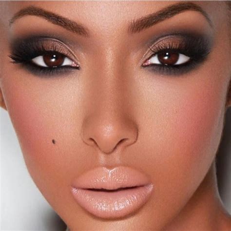 no 1 nigerian wedding blog on instagram “smokey eyes perfection 😍😍 makeup by rennyvasquez