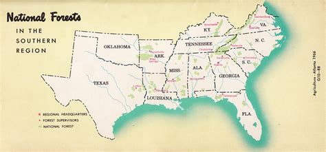 Southern United States Vintage Booklet With Maps And Chart Flickr