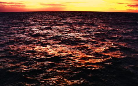 Wallpaper Sea Waves Dusk Sunset Ocean 5120x2880 Uhd 5k Picture Image