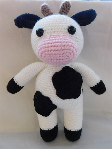 Amigurumi Crochet Cow By Alyxsattic On Etsy Crochet Cow Crochet