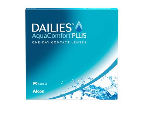 Focus Dailies Aqua Comfort Plus 90 Pack Daily Disposables Contact