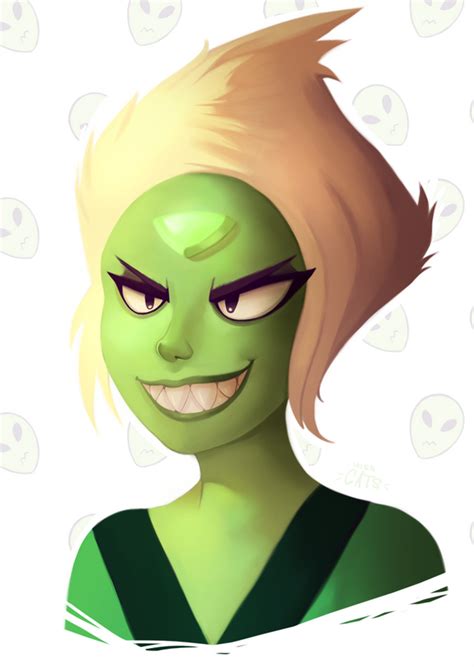 Peridot The Alien Day 44 By Miss Cats On Deviantart