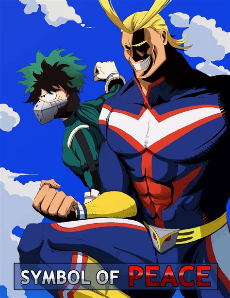 Deku With All Might Face