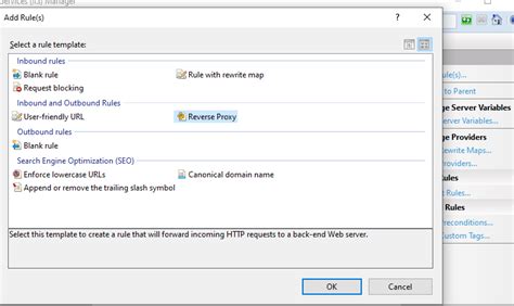 C How Do I Setup Reverse Proxy In Local Iis Stack Overflow