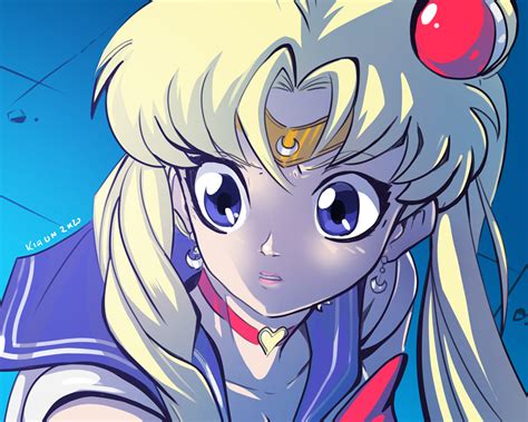 Sailor Moon Redraw Challenge 1 — Weasyl