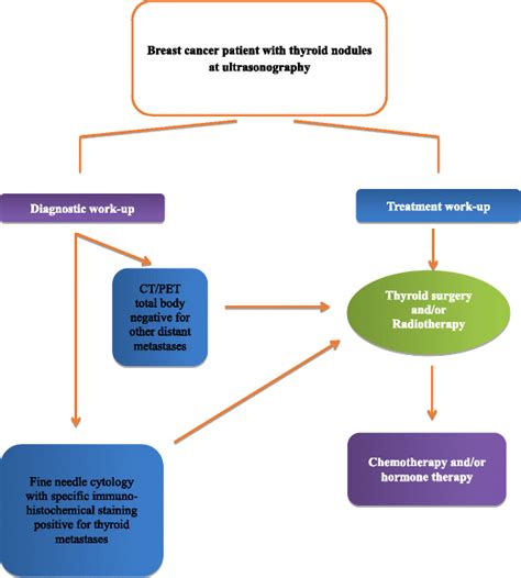 Diagnostic Work Up And Treatment Of Patient With Thyroid Metastases