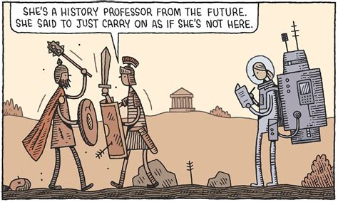 Tom Gauld On Researching Ancient Rome Cartoon History Professor