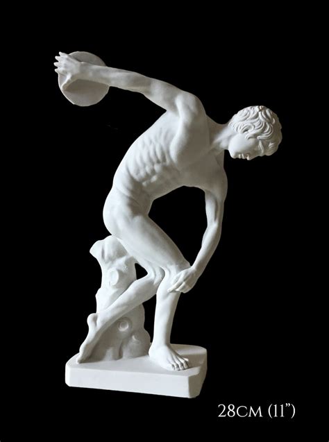Discobolus Statue Roman Greek Sculpture Of A Nude Male Etsy My Xxx Hot Girl