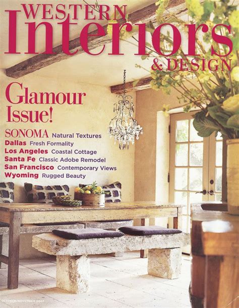 Western Interiors Magazine Was The Best Decorating Magazine Ever In