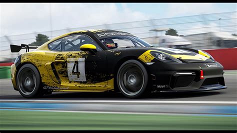 Porsche Cayman Gt Clubsport Assetto Corsa Competizione Youtube