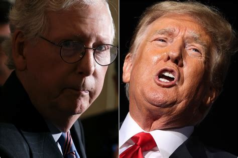 Donald Trump Ramps Up Attacks On Mitch Mcconnell After Praise Of