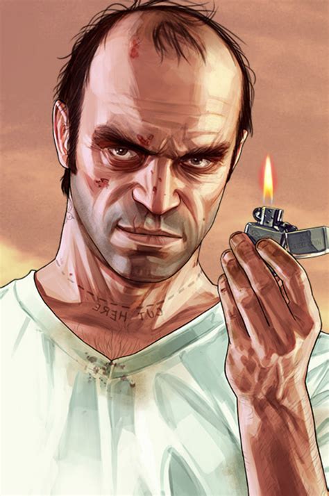 A Man Holding A Lighter In His Hand
