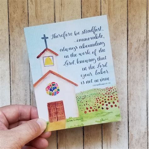 Pastor Greeting Card Etsy