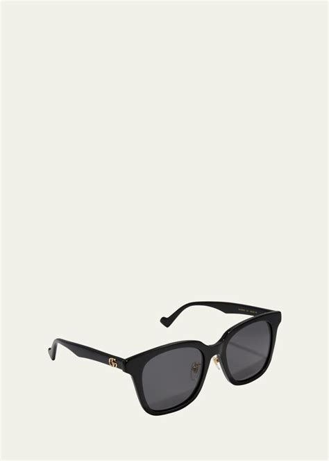 gucci monochromatic square acetate sunglasses shopstyle