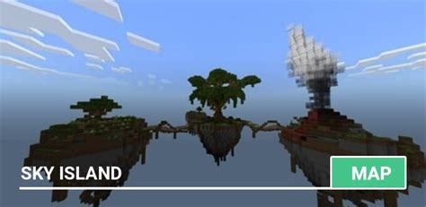 Map Sky Island For Minecraft Pe