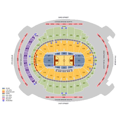 Seat Map Madison Square Garden Concert Elcho Table
