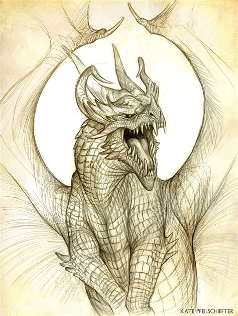Graphite Dragons Sketchagons