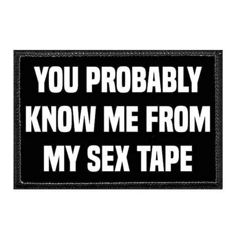 Sex Tape Patch Etsy