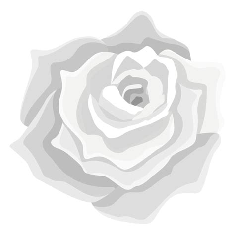 Grey houzz logo transparent png aesthetic. Grey rose flower icon - Transparent PNG & SVG vector file