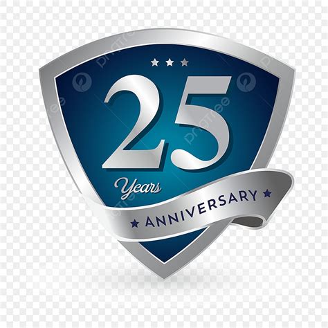 25th Anniversary Badge Logo Icon Anniversary 25 Anniversary Badge