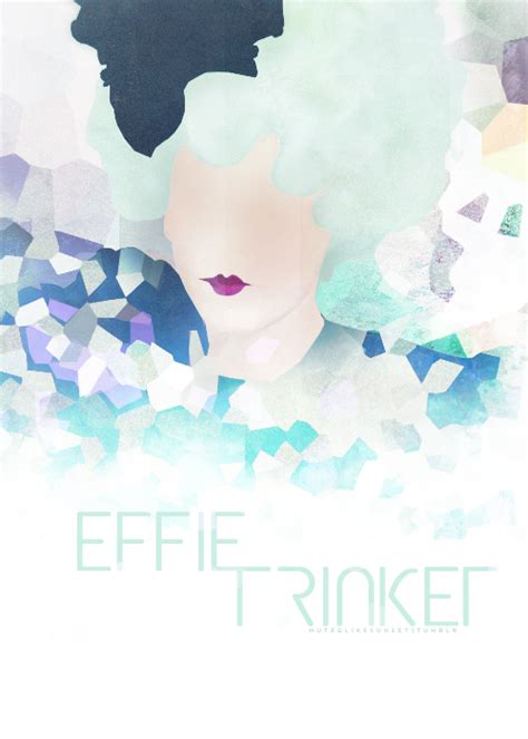 Effie Trinket Character Poster By Itsmichelee On Deviantart