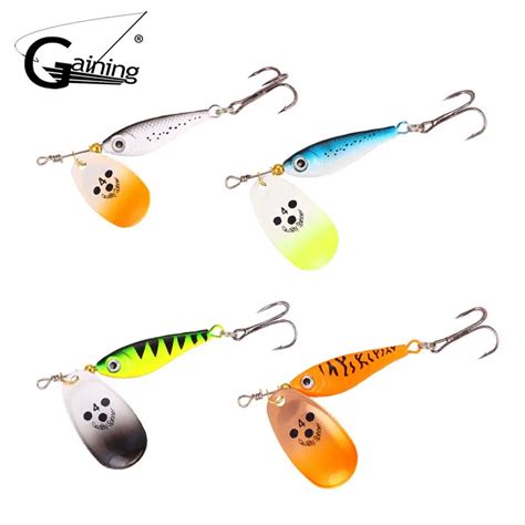 4pcslot Spinner Bait Sequin Spoon Metal Fishing Lure 11g 15g 20g