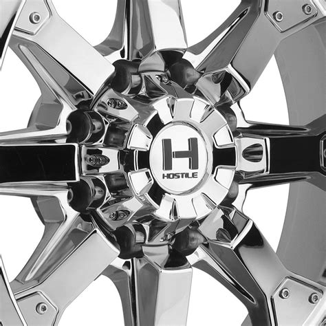 Hostile® H101 Knuckles Wheels Armor Plated Rims H101 2214818045c R