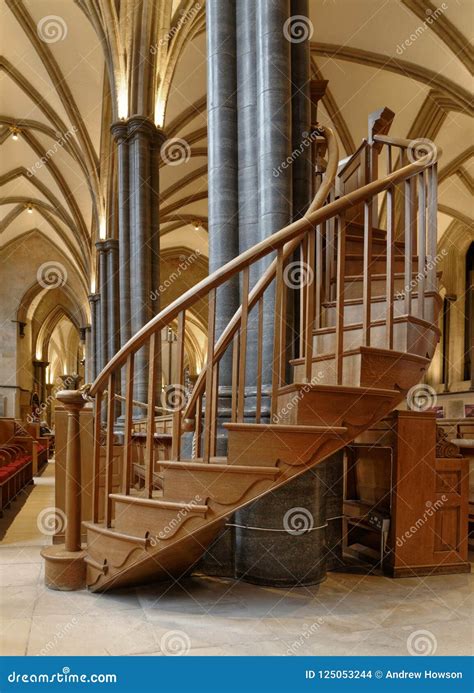 Temple London England Spiral Staircase Temple Church London