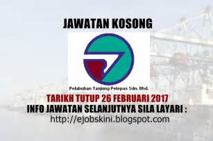 Kumpulan pengiklanan jawatan kosong sahaja dibenarkan, dan iklan. Jawatan Kosong Pelabuhan Tanjung Pelepas Sdn Bhd (PTP ...