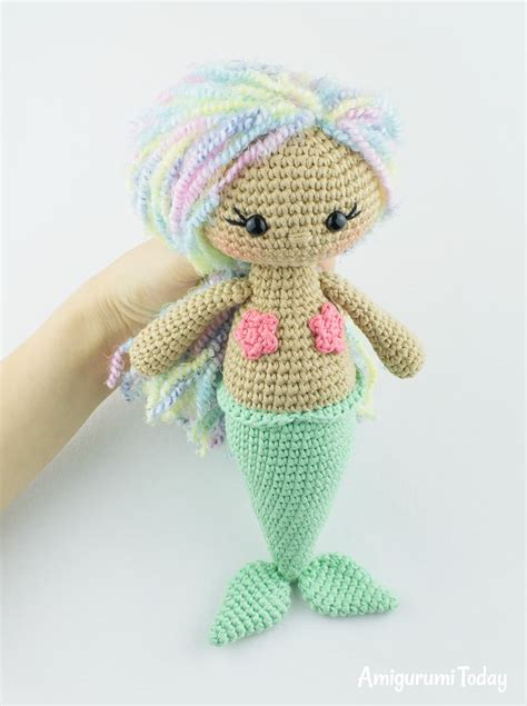 Crochet Pattern Mermaid Art And Collectibles Fiber Arts Jan