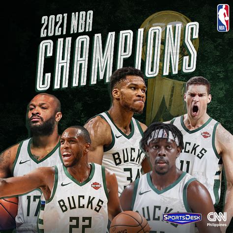 Milwaukee Bucks Nba Champions 2021 Wallpapers Wallpaper Cave