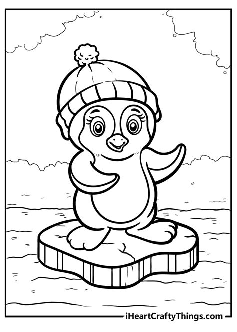 Penguin Coloring Pages Updated 2021