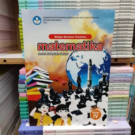 Jual Buku Matematika Volume 1 Kelas 4 Kurikulum Merdeka Indonesia Riset