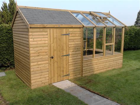 Storage sheds are worth researching. storage shed with greenhouse attached keeps all your ...
