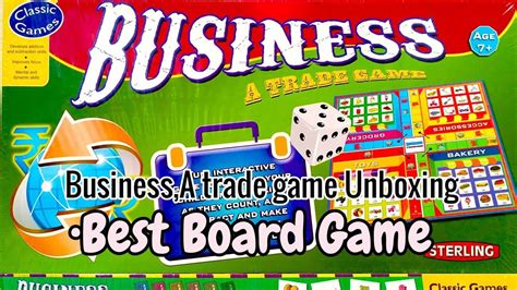 Businessa Trade Game Unboxing The Future Youtube