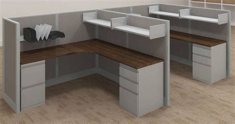 8x8 Curved Corner Stations U Shaped Office Desk Cubicle Desk