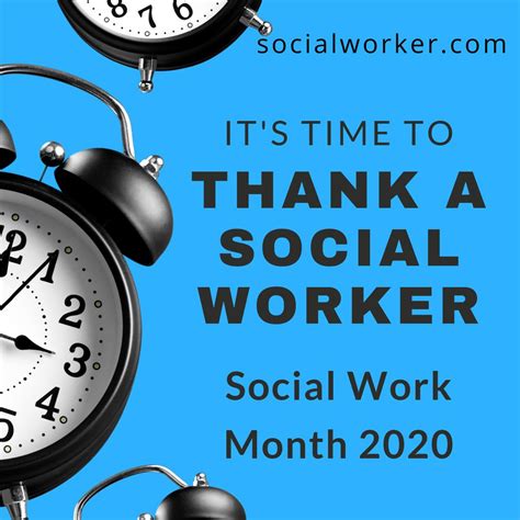 Social Work Month 2020 Thank You And Join Us For A Spectacular