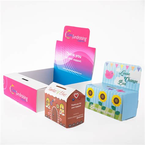 Cardboard Charity Collection Boxes Care Fundraising Supplies