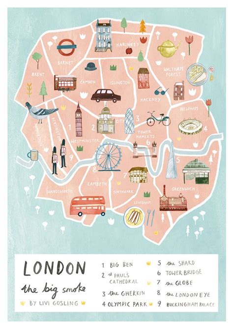 London Londres Map Travel Maps Travel Posters Bali Travel Travel