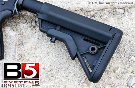 Armslist For Sale B5 Systems Sopmod Bravo Stock Mil Spec Black