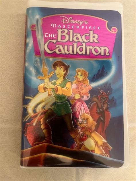 Walt Disney Masterpiece Collection The Black Cauldron VHS Etsy