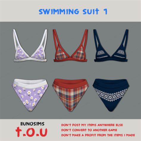 Sims 4 Swimming Suit Download Best Sims Mods