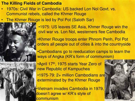 Slido for powerpoint is the easiest live polling insert live polls, quizzes or q&a directly into your powerpoint presentation with our free slido integration. PPT - Pol Pot & the Khmer Rouge PowerPoint Presentation ...