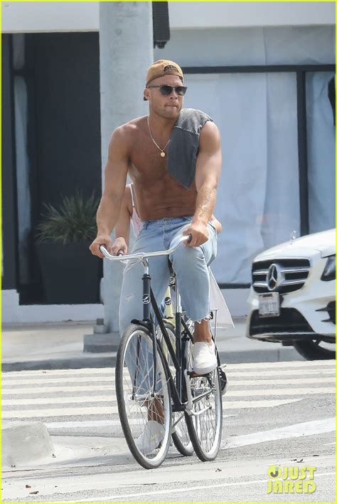 Blake Griffin Goes For A Shirtless Bike Ride With Francesca Aiello
