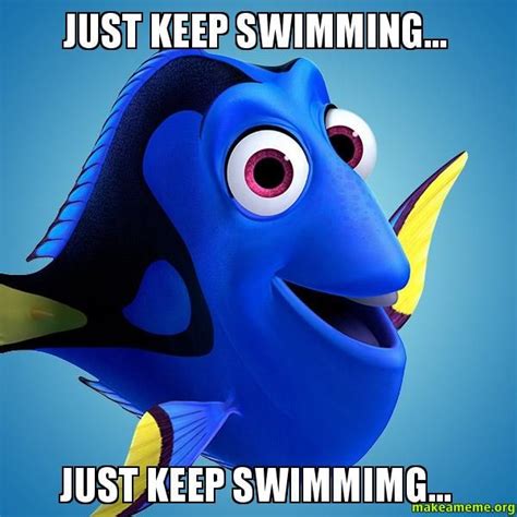 Just Keep Swimmingfriday Is Coming Finding Nemo Characters Dory