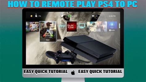 This is a great way to play ps4 games at your. How To Remote Play PS4 On PC Or MAC - Play Your PS4 On A ...