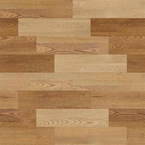 Seamless Wood Parquet Texture Linear Light Brown Stock Illustration