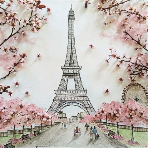 Pin Van Paam Lopes Op Meus Wallpaper Parijs Kunst Eiffeltoren
