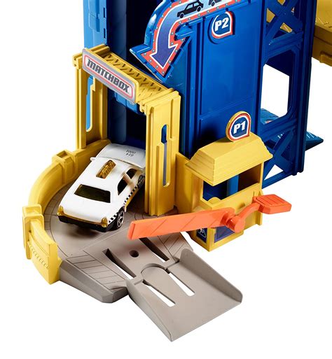 Sold and shipped by spreetail. Car Garage Play Set 4-Level Kids Toy Matchbox Service ...